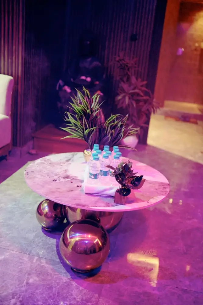 Treatment room detail at Lavya Thai Spa