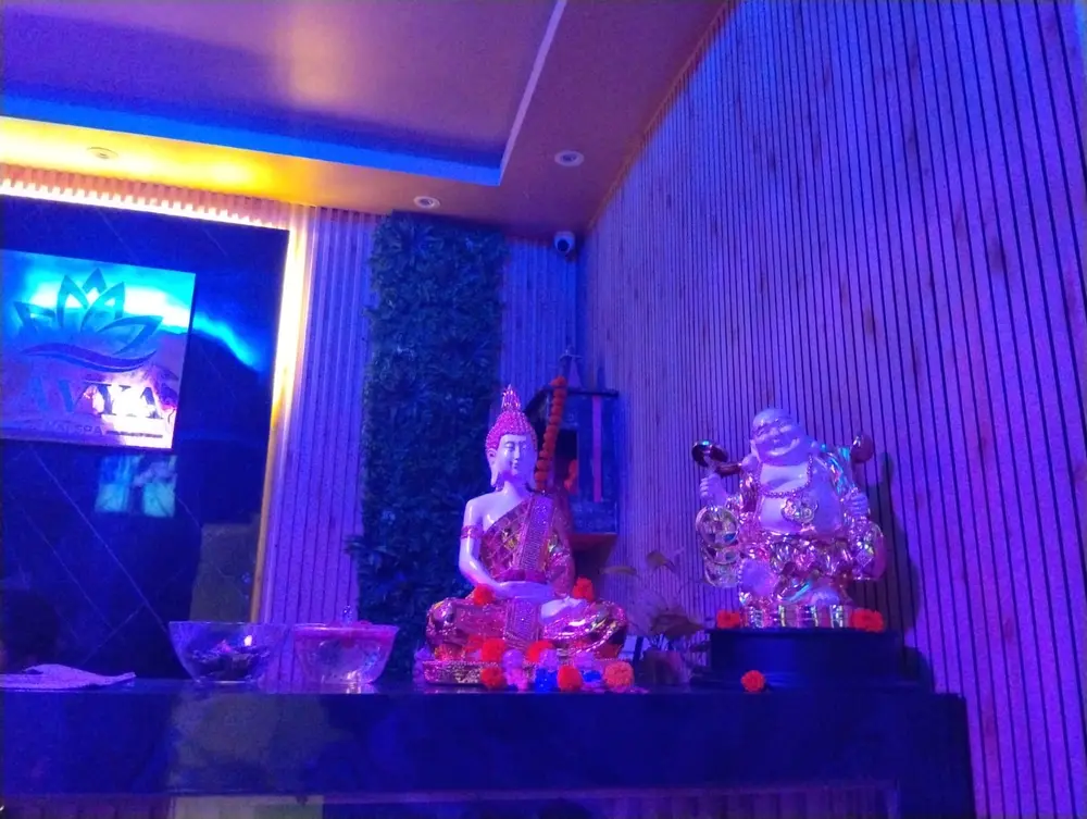 Reception area at Lavya Thai Spa
