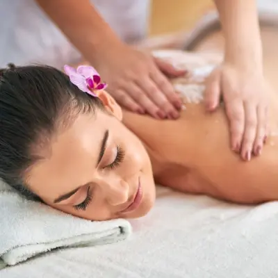 Body scrub massage